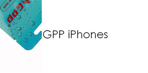 iPhone GPP Concerns .